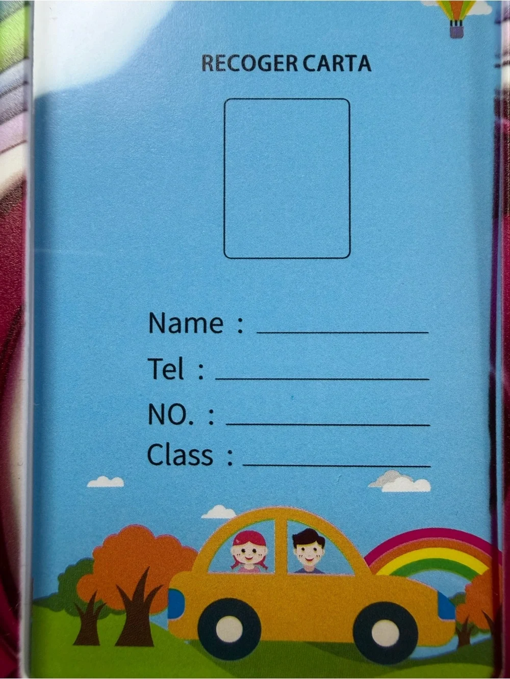 Lotso Pink Character Lanyard with Card Holder